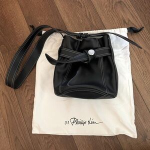 3.1 Phillip Lim black mini Signet crossbody bucket bag (brand new)